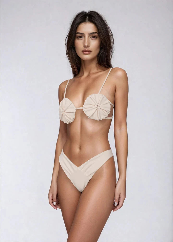 Estrella Top - Duna Sand Top Naked Swimwear