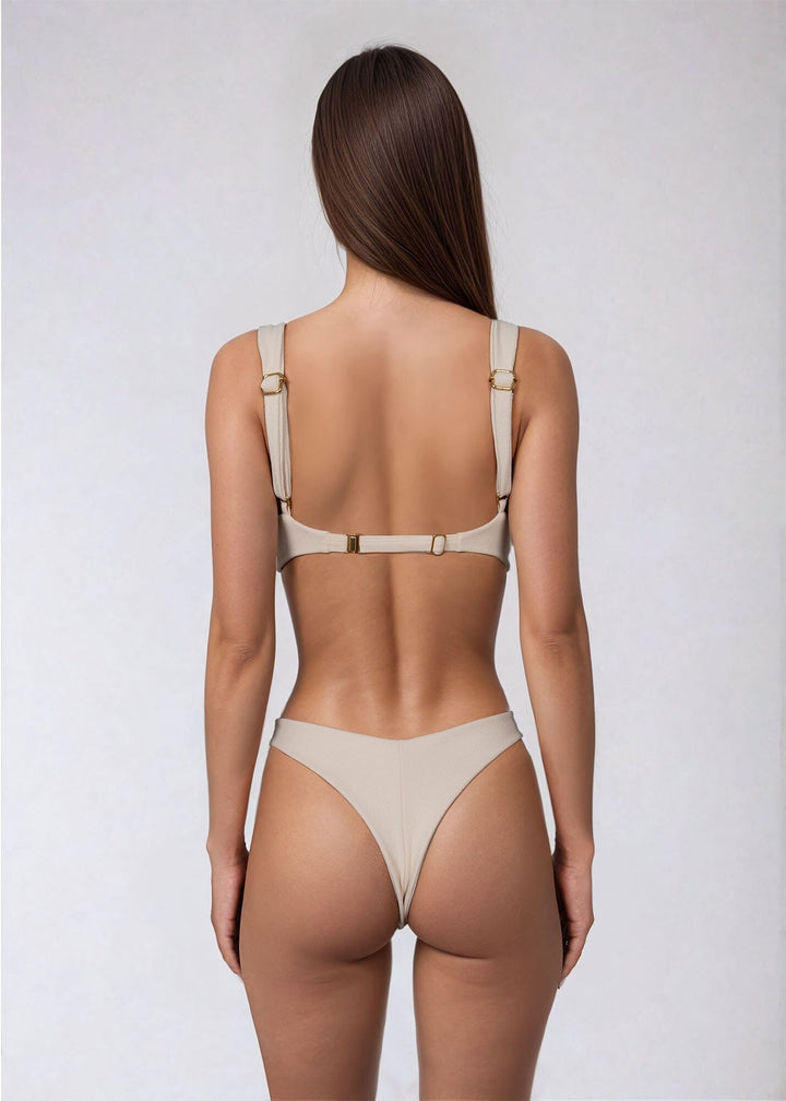 Brigitte Bottom - Duna Sand Naked Swimwear