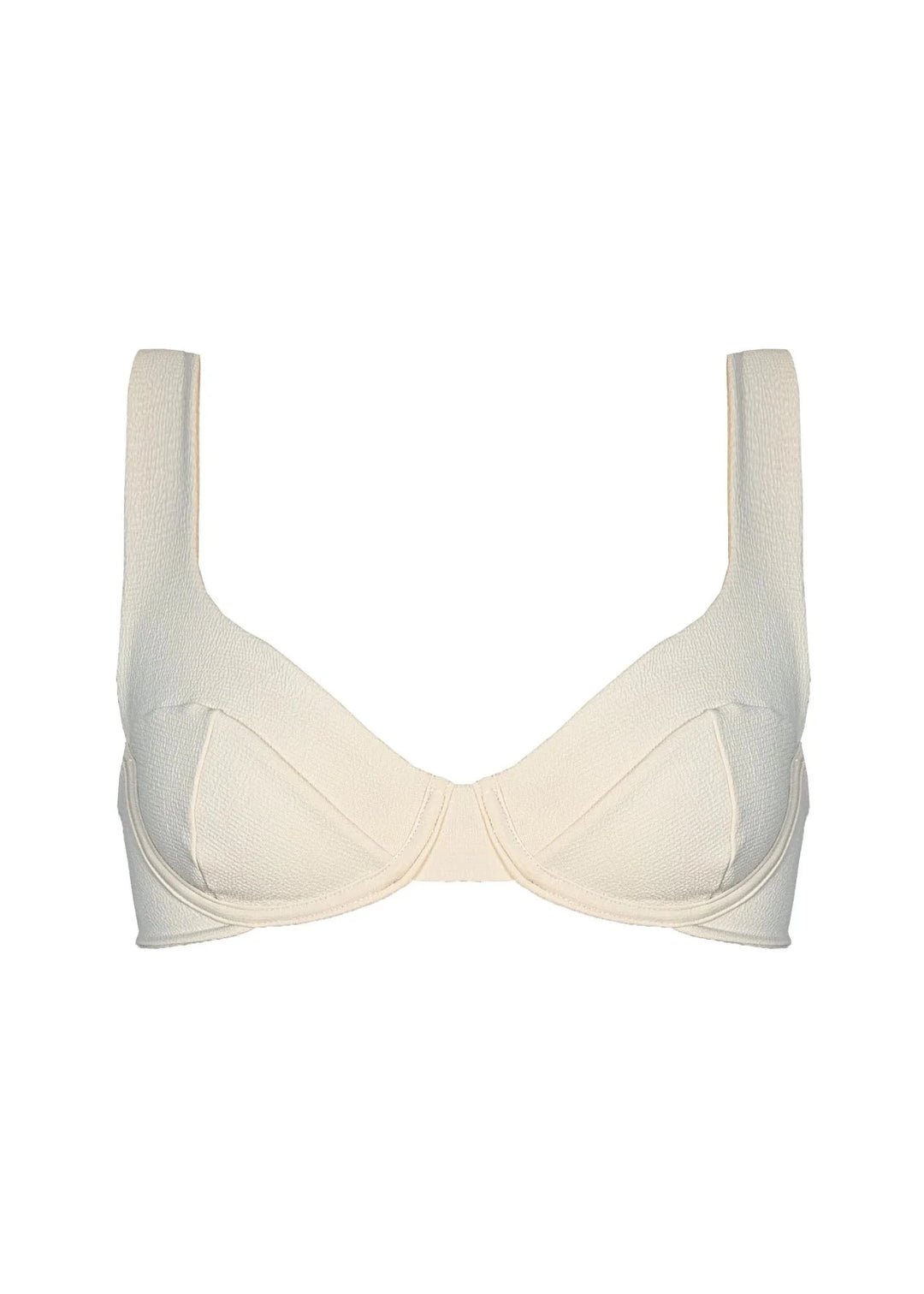 Brigitte Top - Duna Sand Top Naked Swimwear