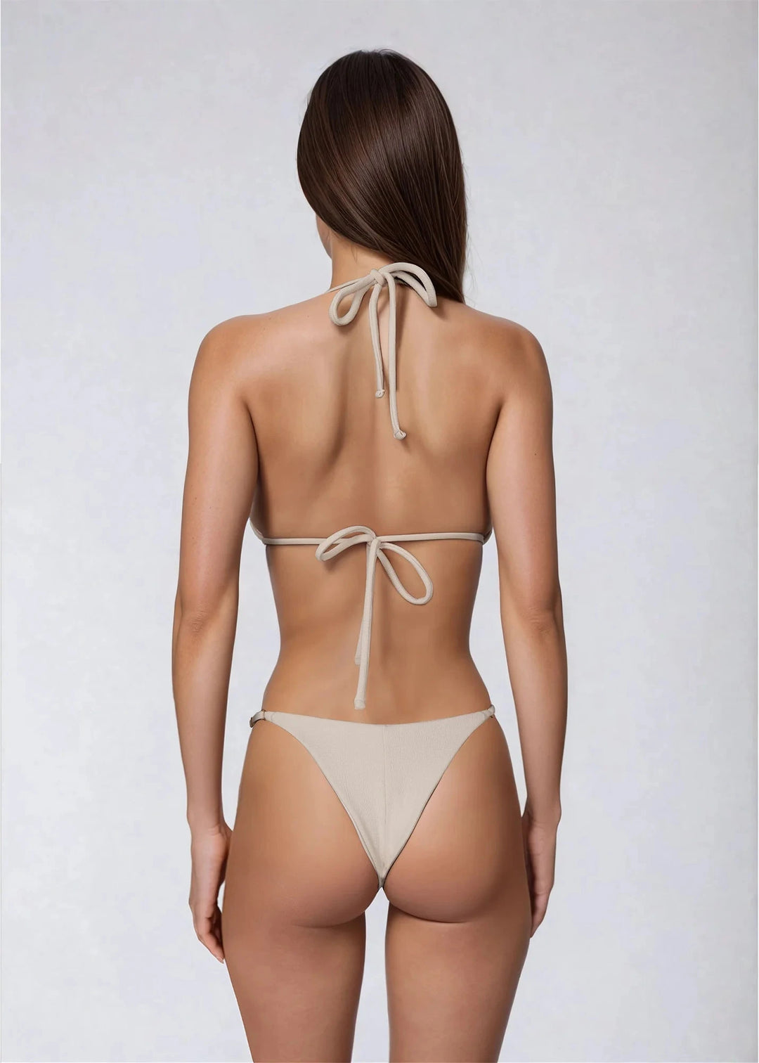 Nina Top - Duna Sand Top Naked Swimwear