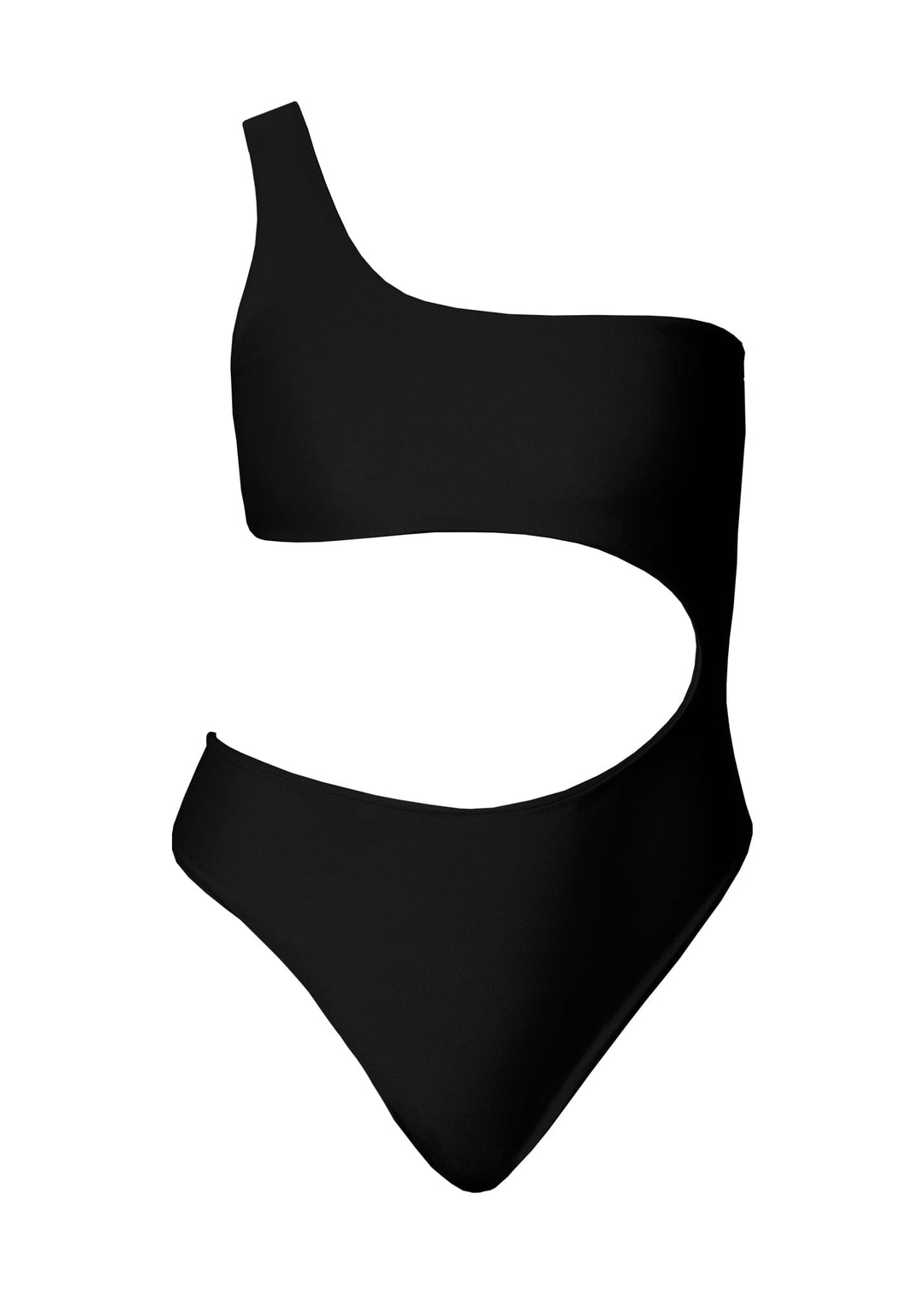Cora One Piece - Black Sand One Piece Naked Swimwear