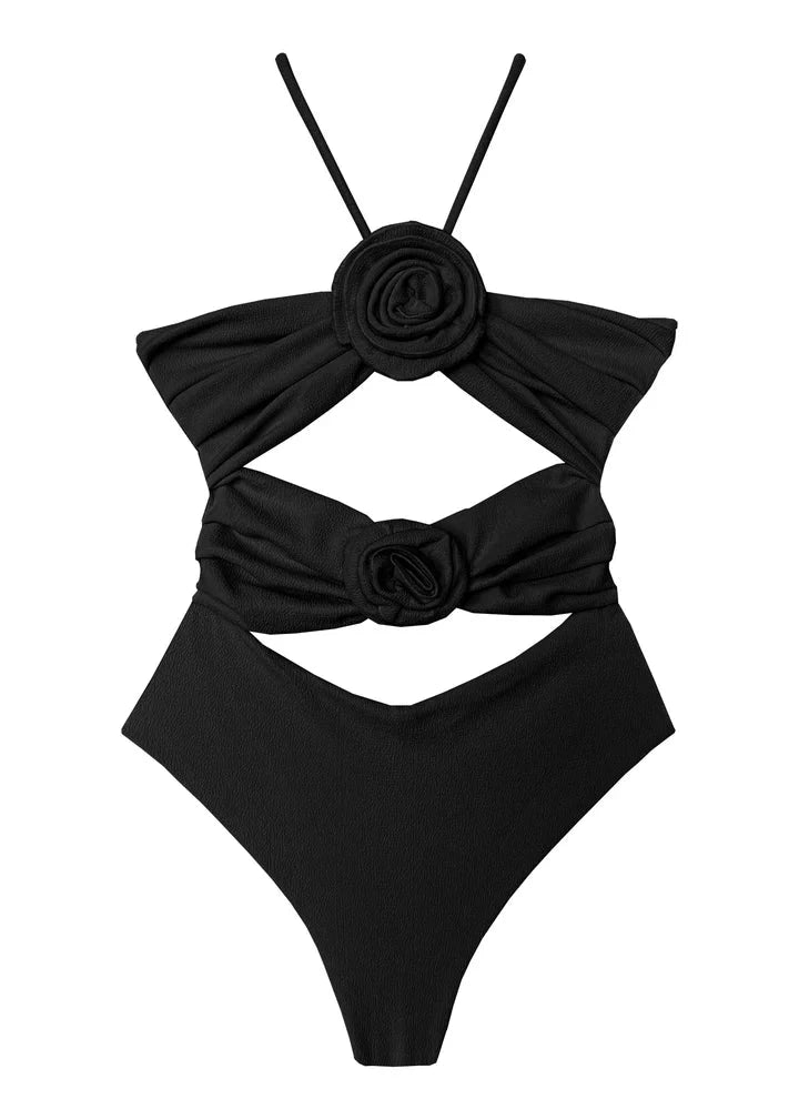 Rose One piece - Black Sand Rose One piece