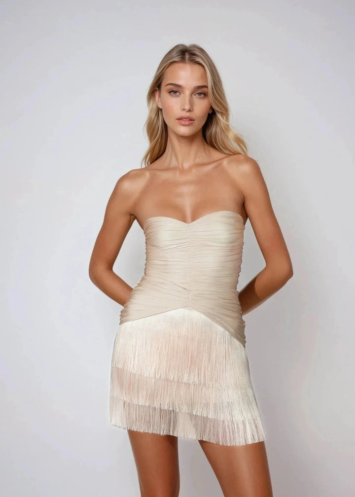 AURORA SKIRT - PEARL Naked Swimwear