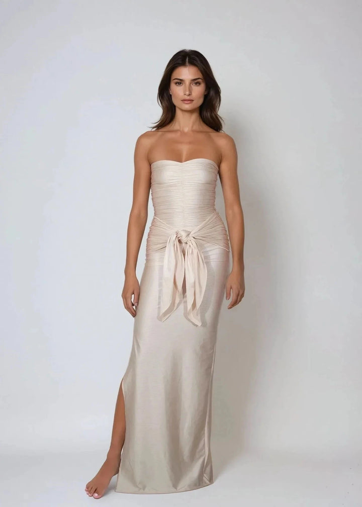 THALIA SKIRT - PEARL Naked Swimwear