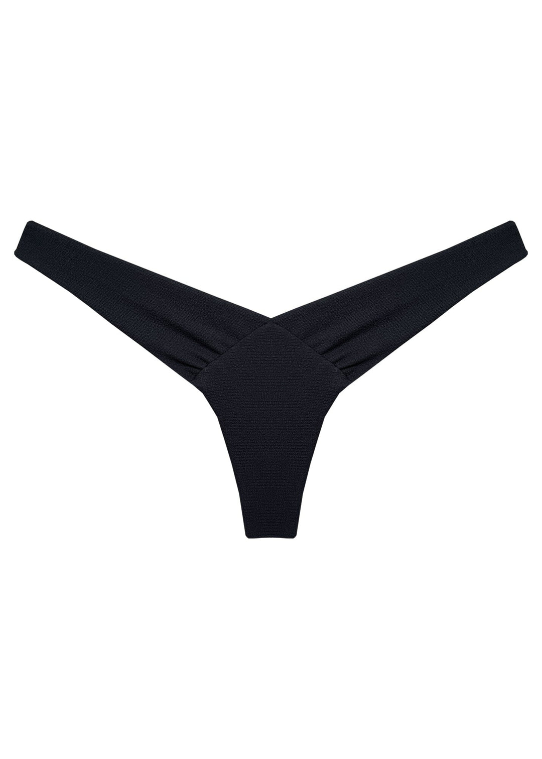Amber Bottom - Black Sand Bottom Naked Swimwear XS