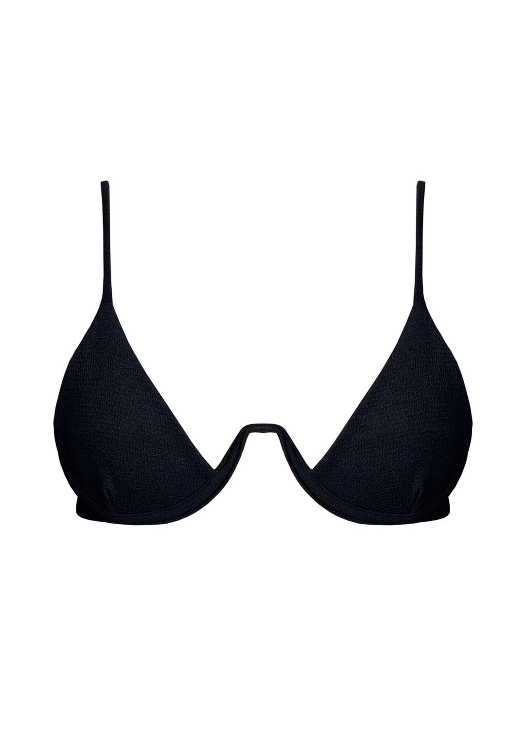 Becky Top - Black Sand Top Naked Swimwear XS