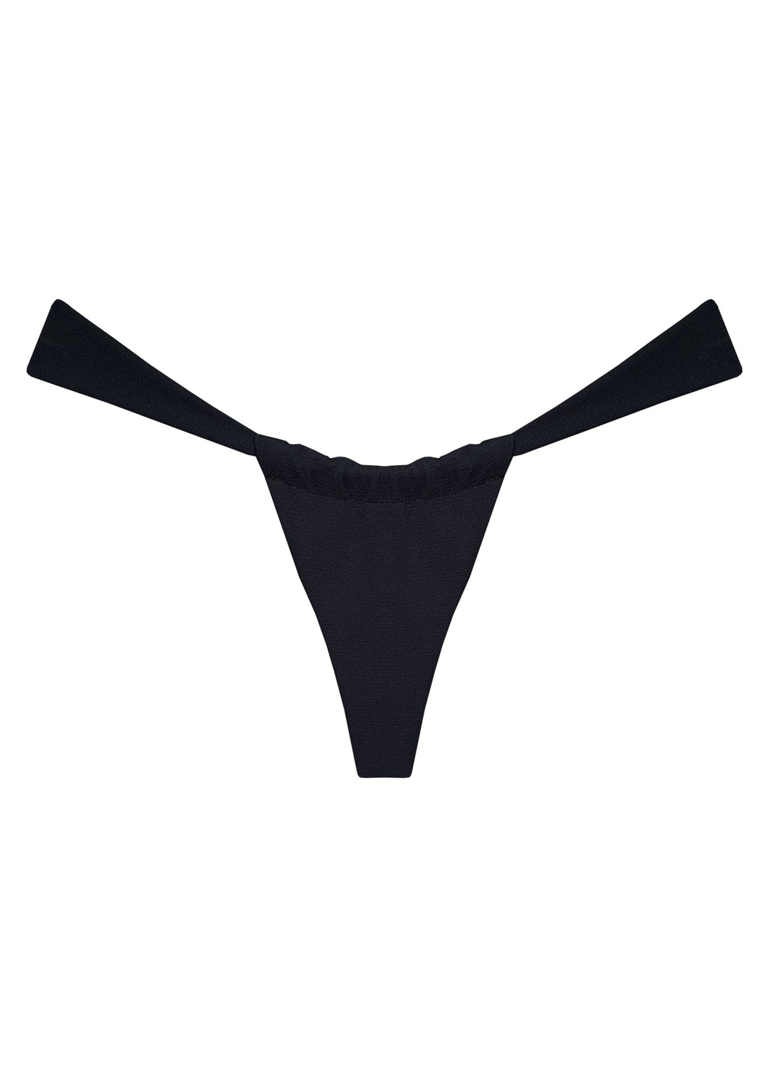 Bella Bottom - Black Sand Bottom Naked Swimwear XS 