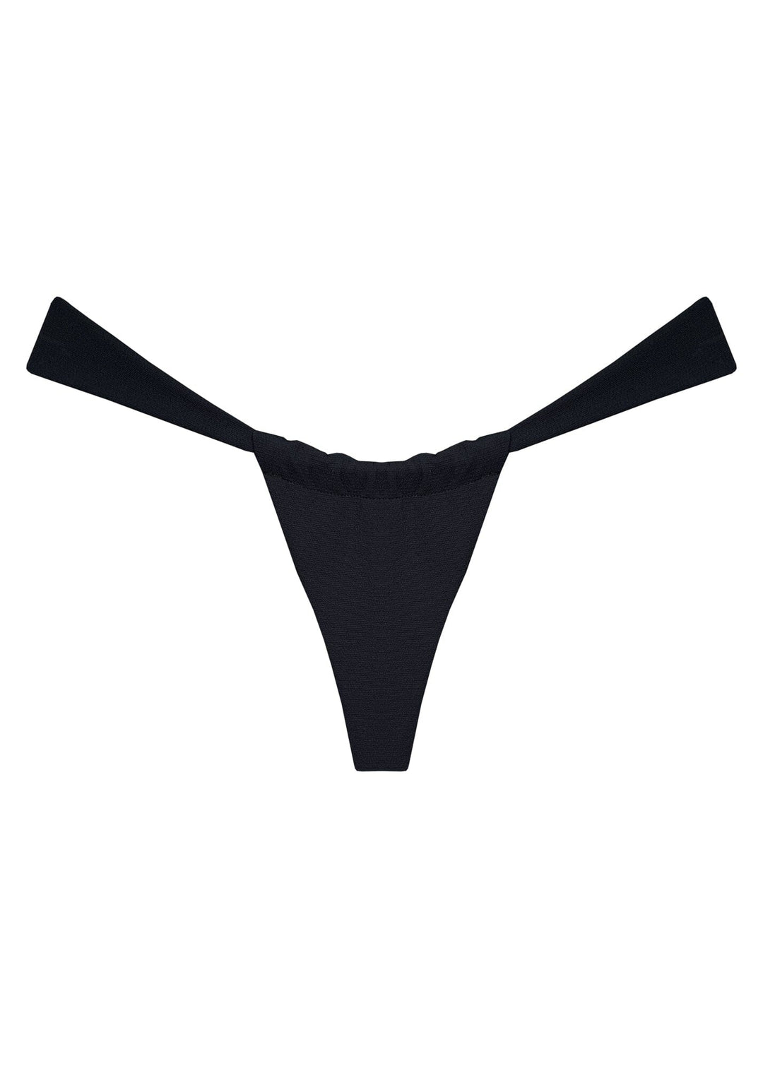 Bella Bottom - Black Sand Bottom Naked Swimwear XS