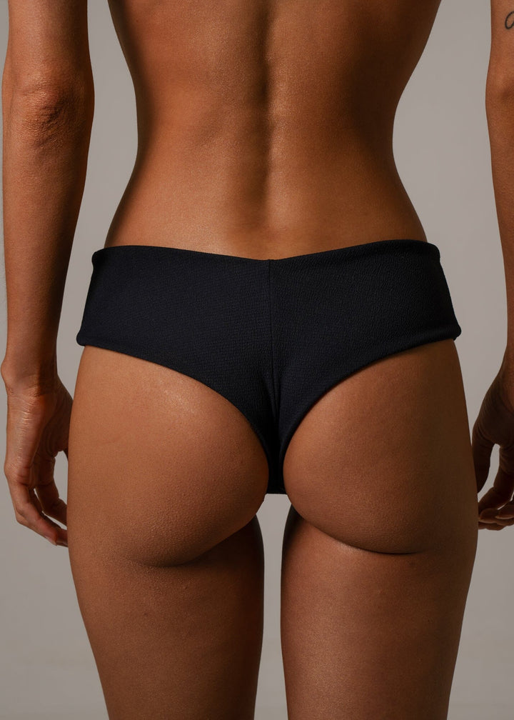 Kelly Bottom - Black Sand Bottom Naked Swimwear XS Cheeky
