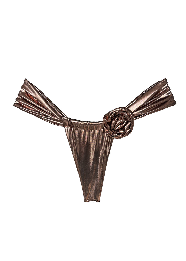 Dahlia Bottom - Bronze Metallic Dahlia Bottom XS