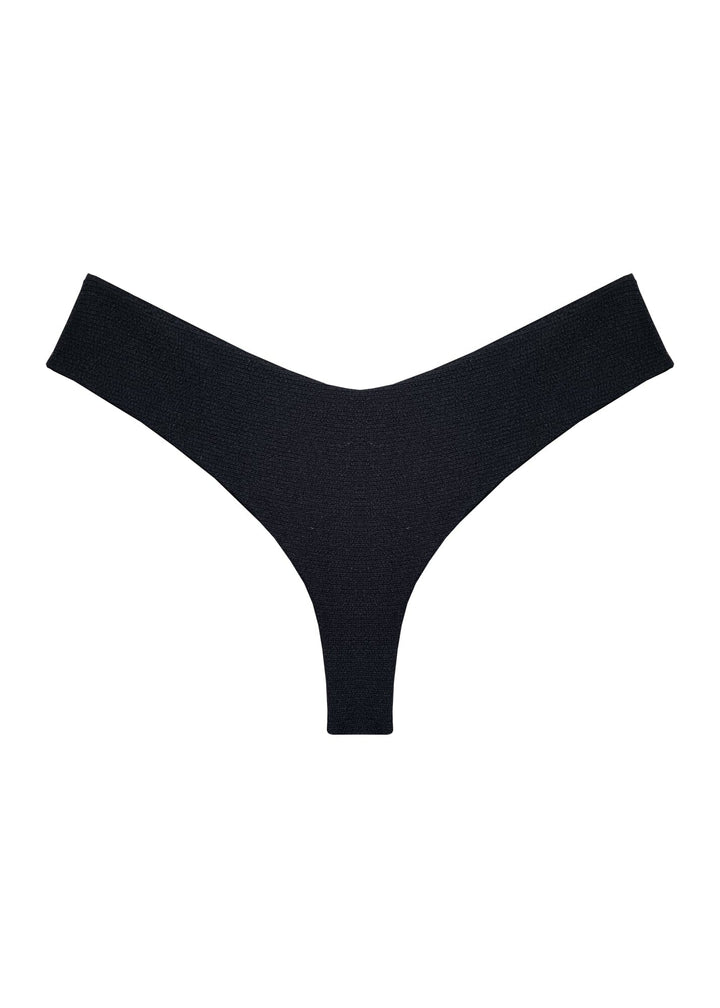 Kelly Bottom - Black Sand Bottom Naked Swimwear