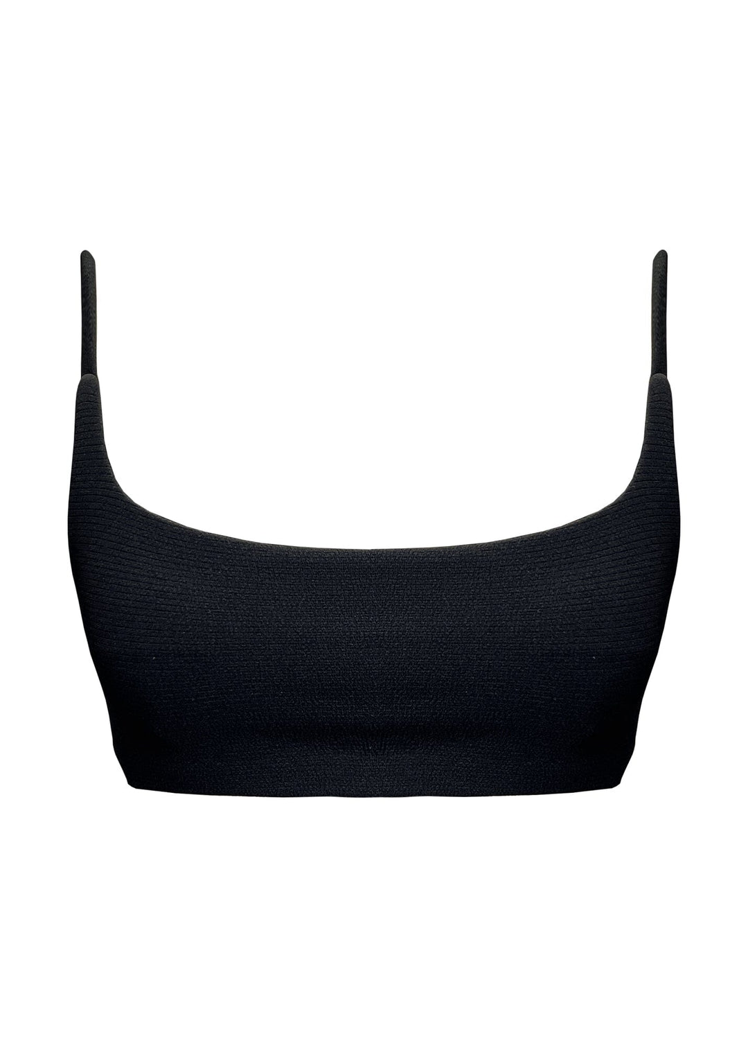 Megan Top - Black Sand Top Naked Swimwear XS
