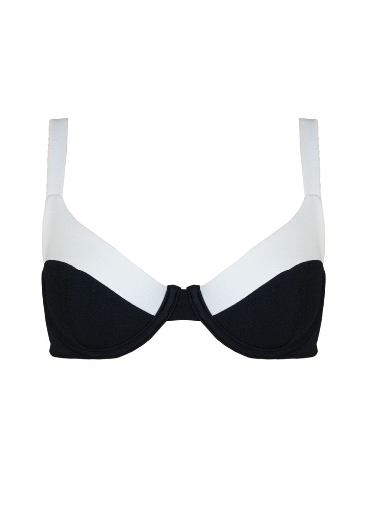 Ellie Top - Noir Sand Naked Swimwear XS