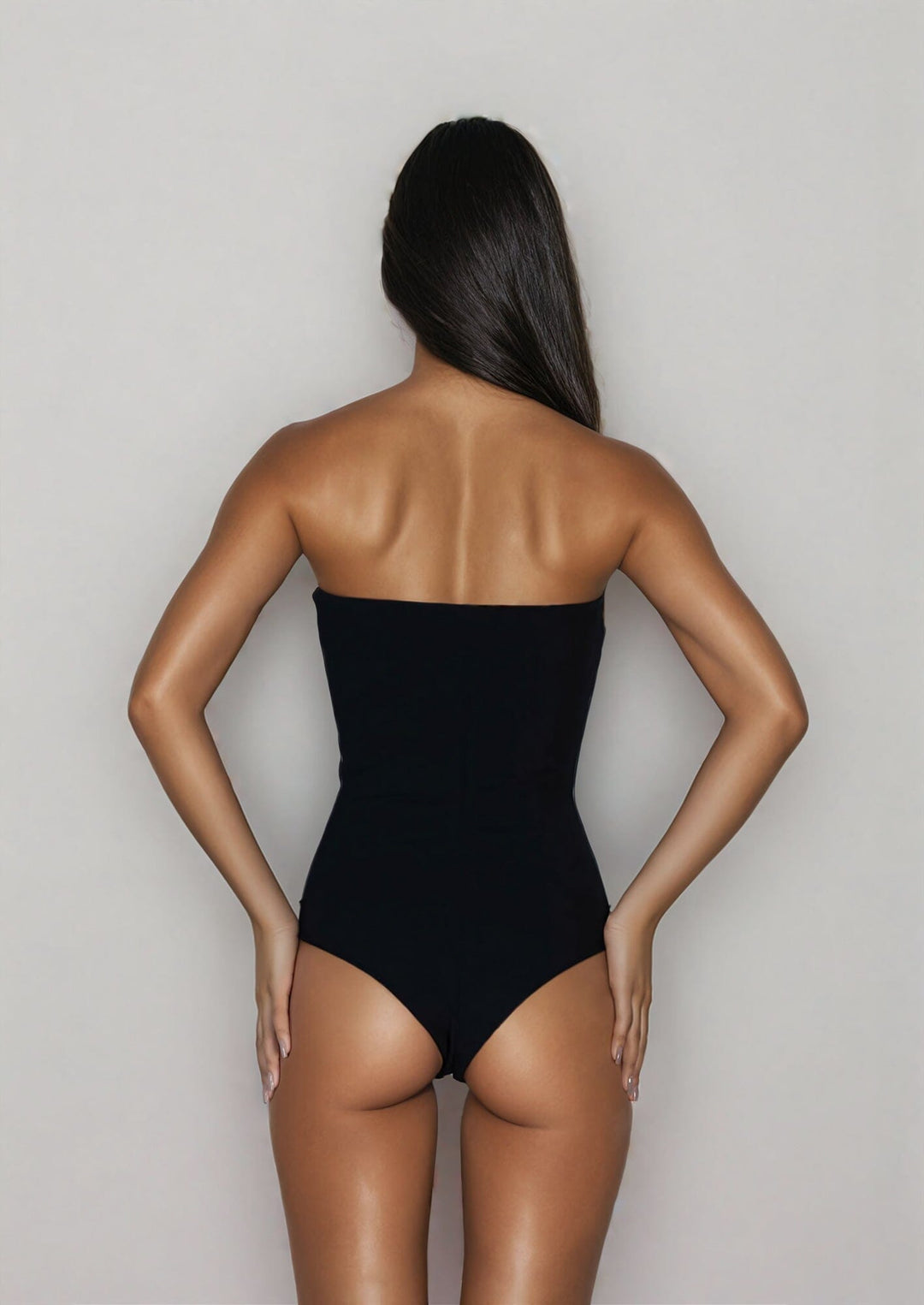Claire One Piece - Noir Sand Naked Swimwear