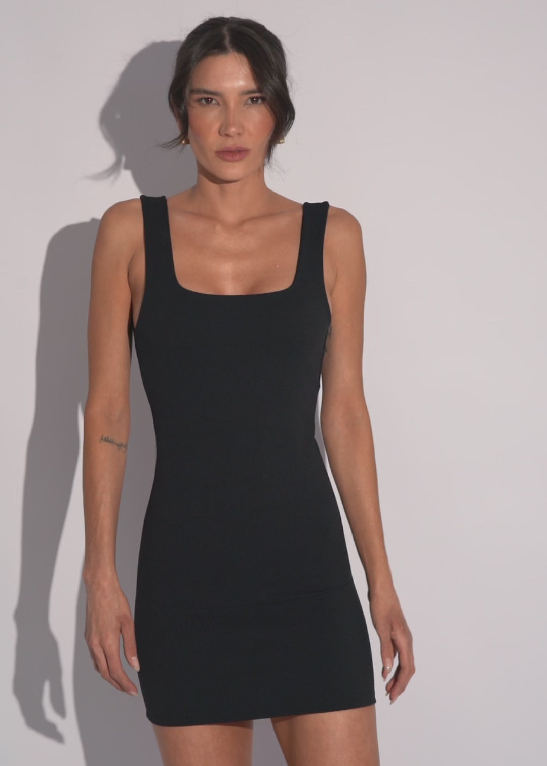 Beca Dress - Black Sand