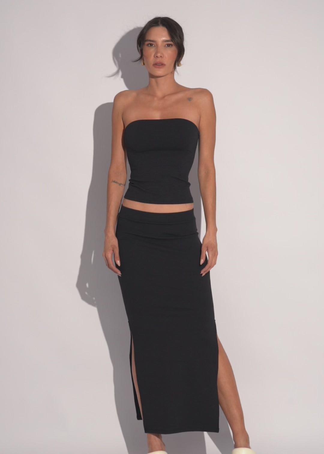 Grace Top - Black Sand