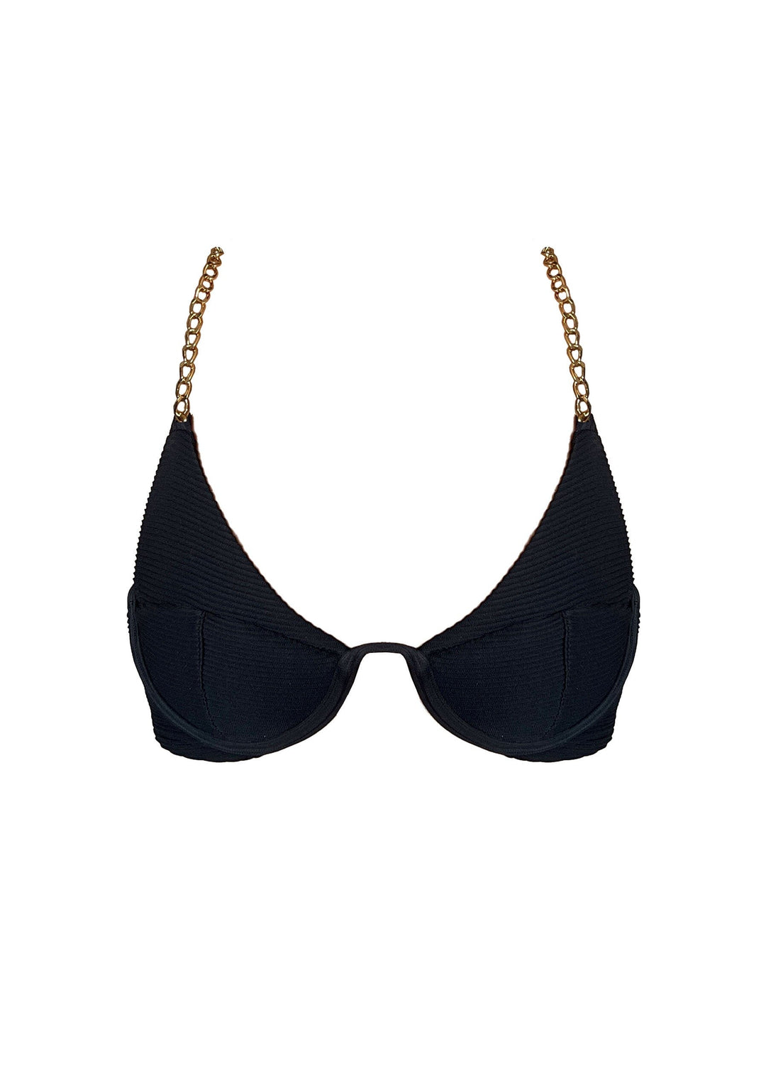Thais Top - Black Rib Thais Top PP