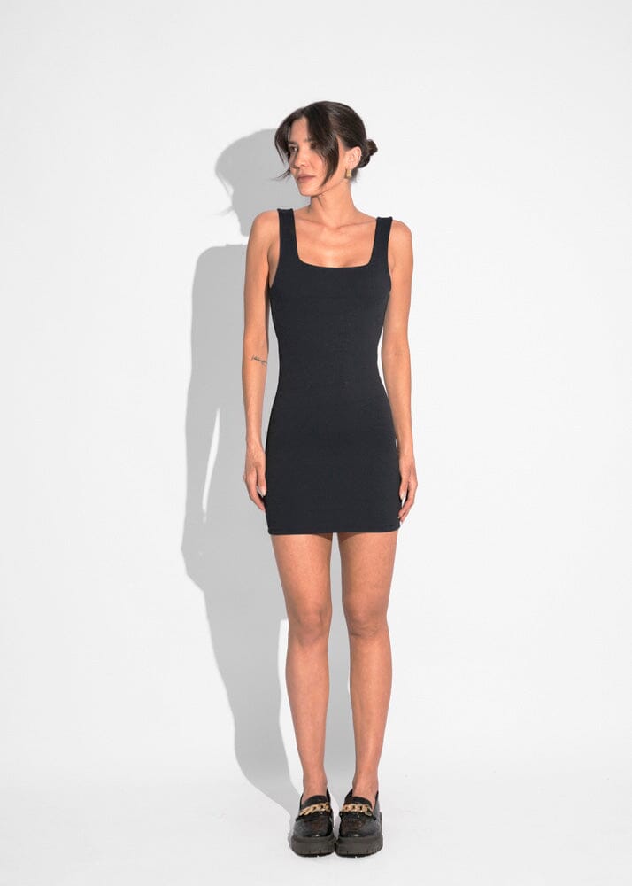 Beca Dress - Black Sand Beachwear Naked Swimwear