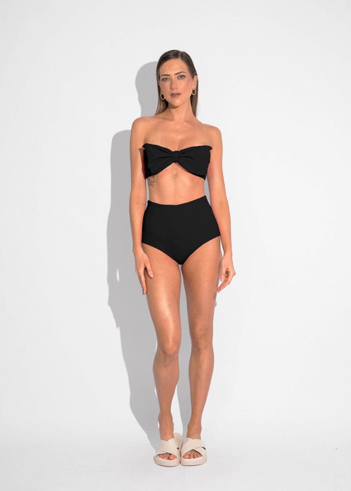 Chelsea Bottom - Black Sand Bottom Naked Swimwear