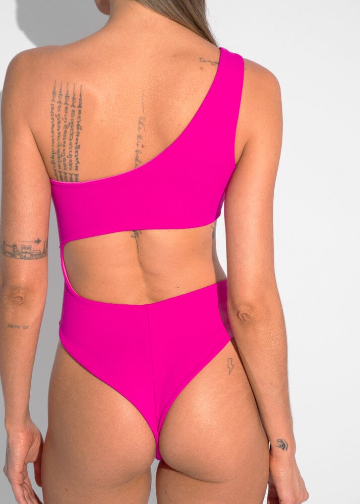 Cora One Piece - Pink Sand One Piece Naked Swimwear