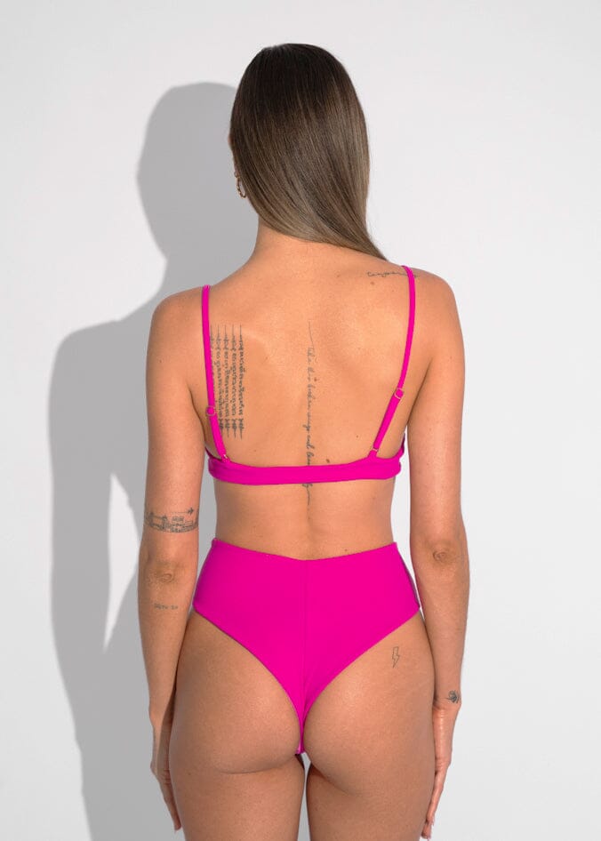 Darah Top - Pink Sand Top Naked Swimwear