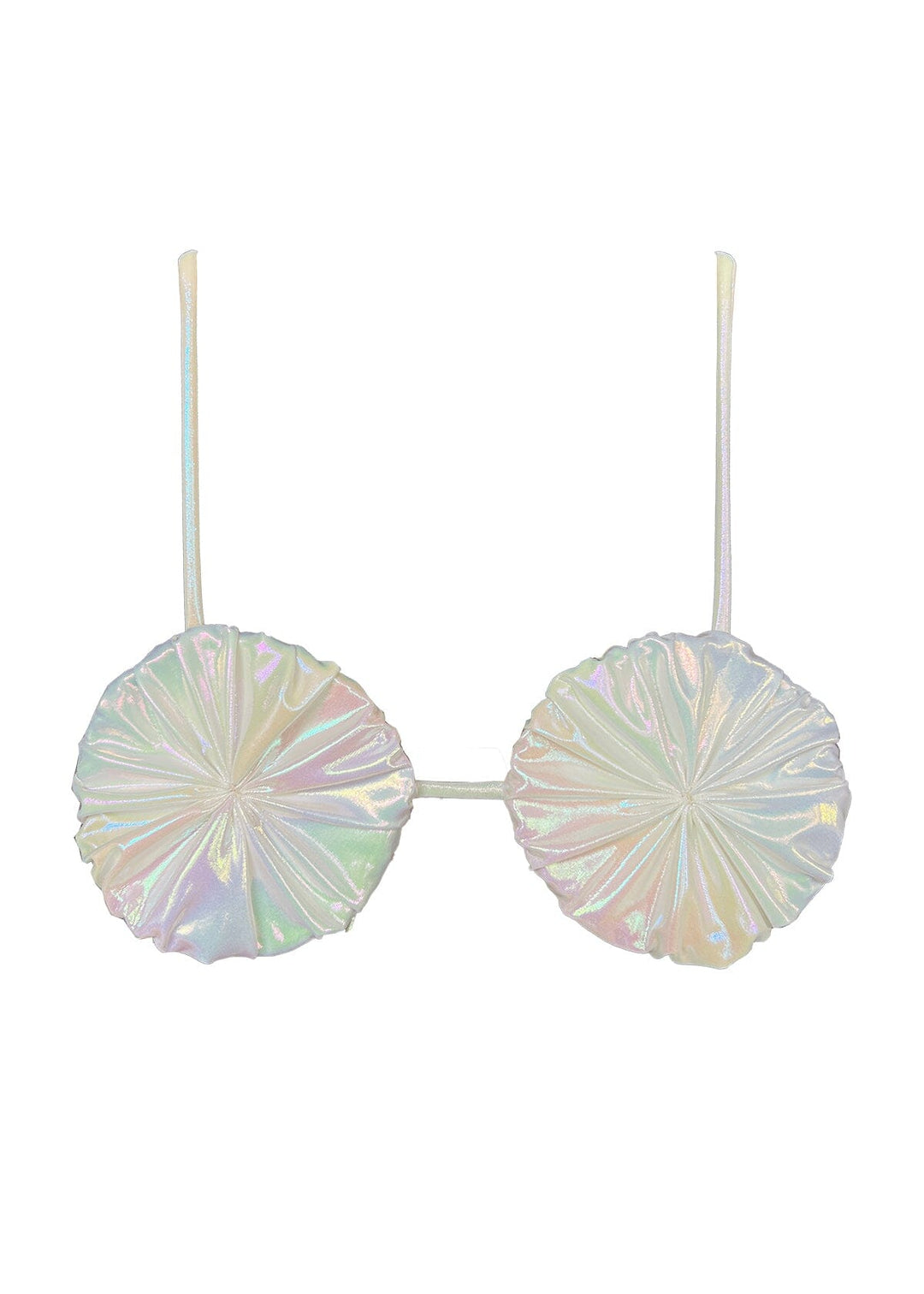 Estrella Top - Iridescent Metallic Top Naked Swimwear