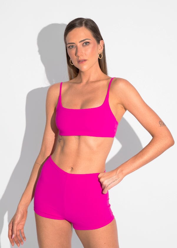 Hanna Shorts - Pink Sand Beachwear Naked Swimwear