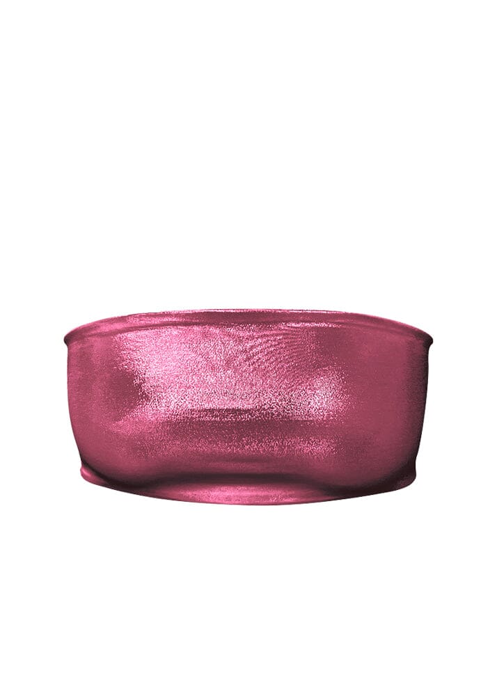 Kayla Top - Pink Metallic Top Naked Swimwear