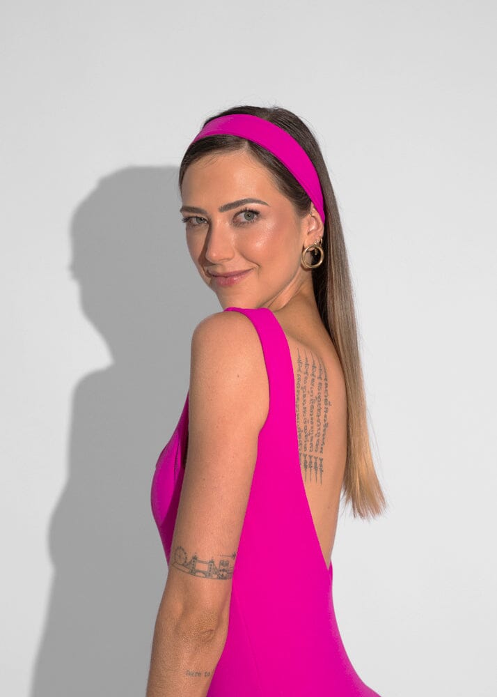 Marie Headband - Pink Sand Beachwear Naked Swimwear