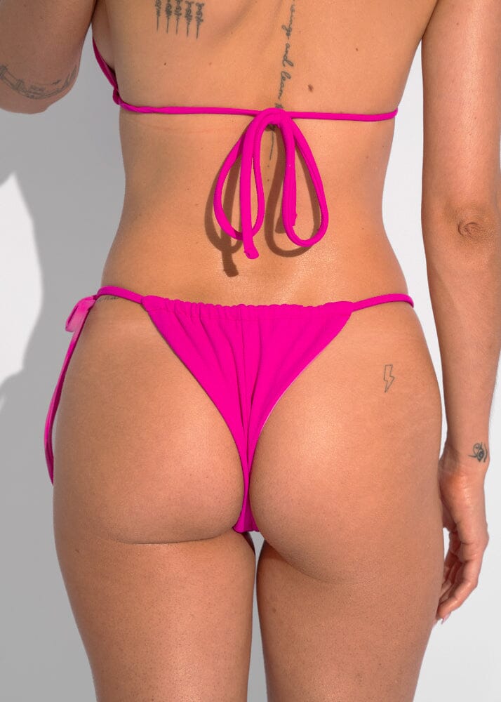 Nina Top - Pink Sand Top Naked Swimwear