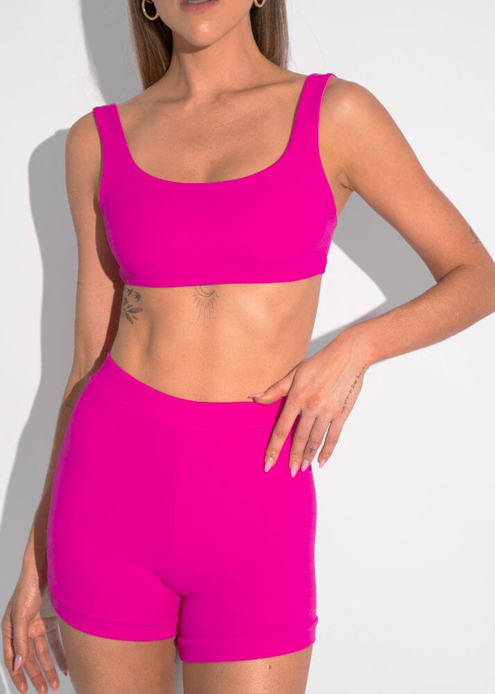 Vick Shorts - Pink Sand Beachwear Naked Swimwear