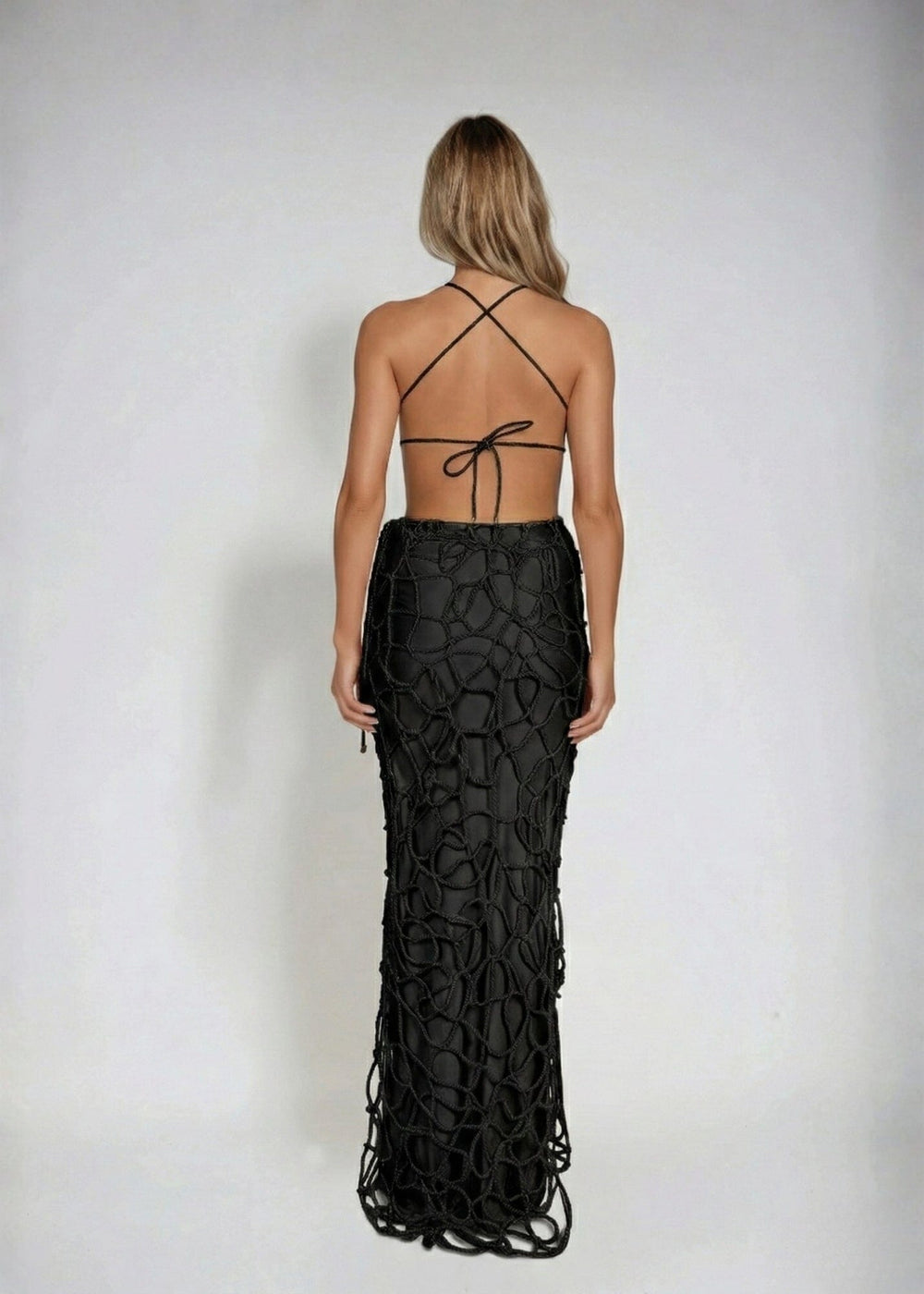 AYLA SKIRT - STORM Naked Swimwear 