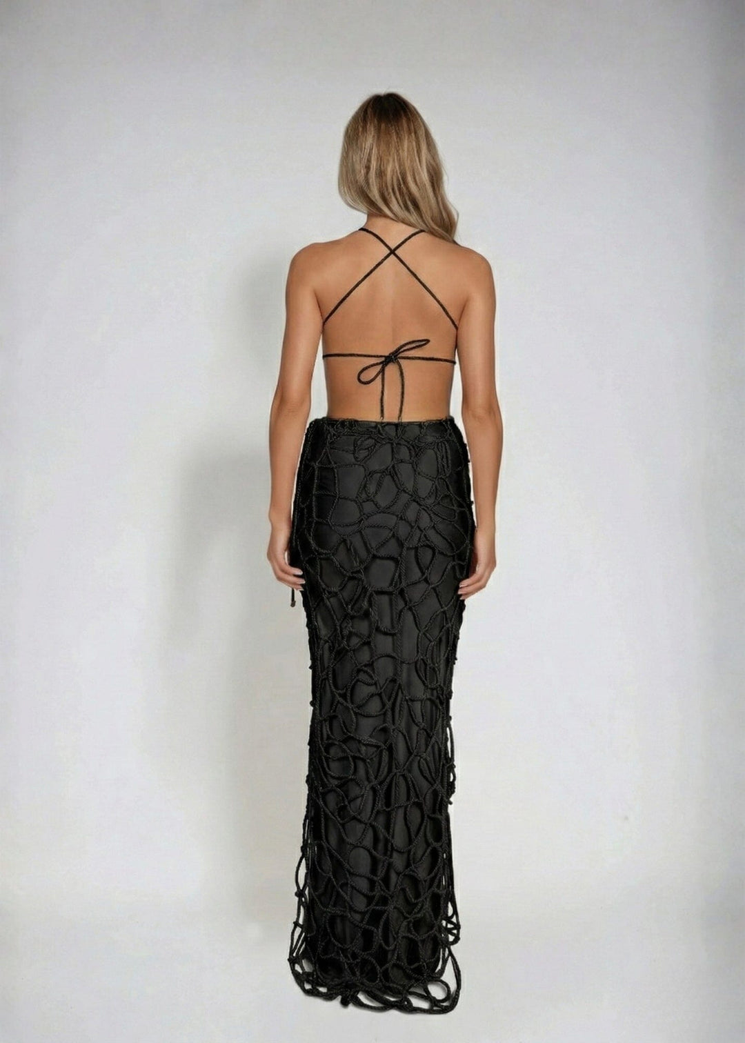 AYLA SKIRT - STORM Naked Swimwear 