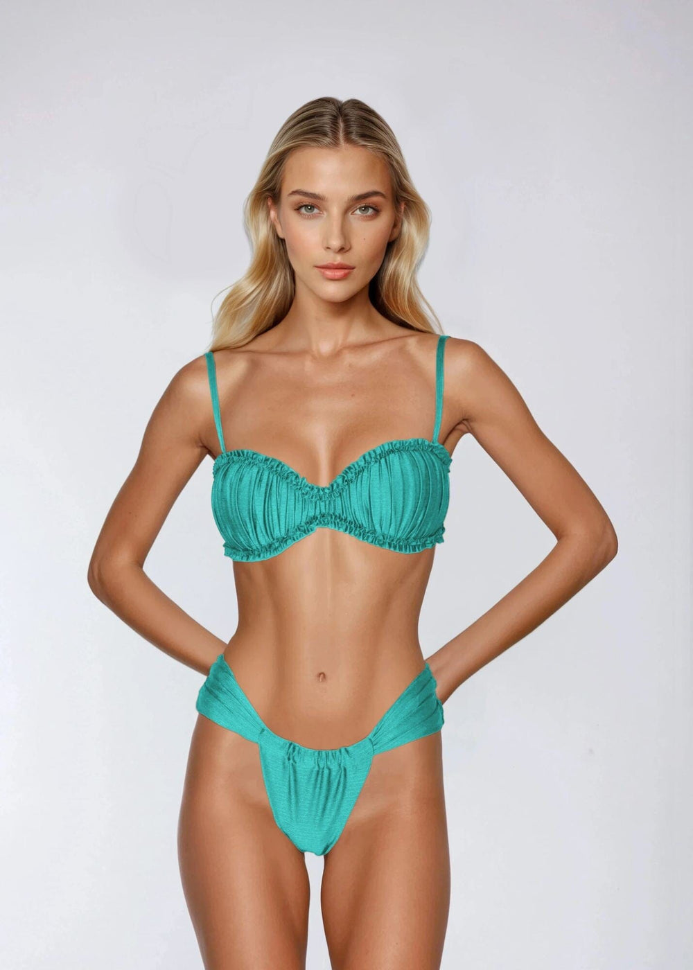 PERLA BOTTOM - MARINE Naked Swimwear 