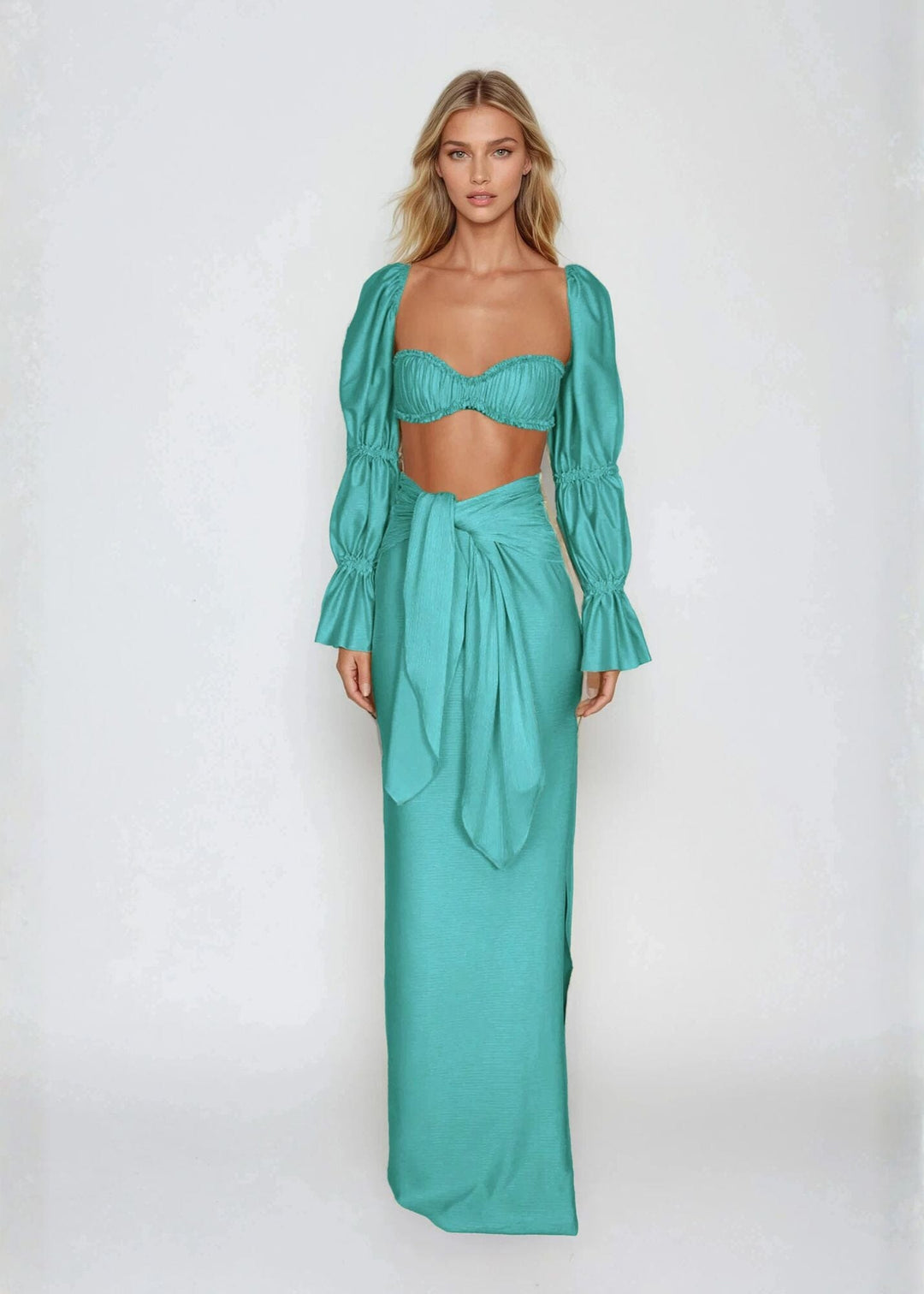 THALIA SKIRT - MARINE Naked Swimwear 