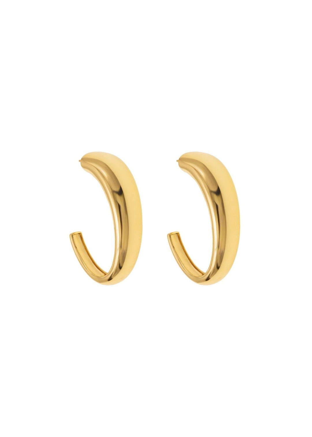Nexus Hoop Earrings (L) MADENNA 