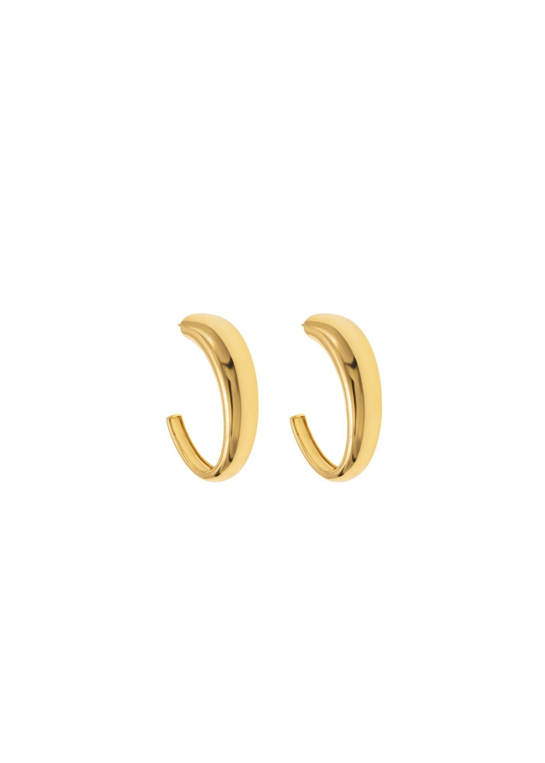 Nexus Hoop Earrings (M) MADENNA 