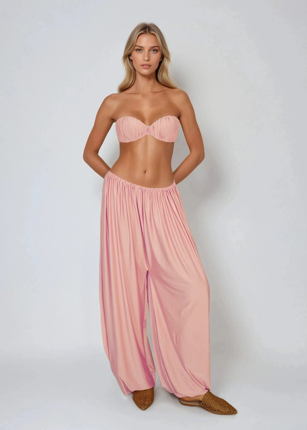 ALLIE PANTS - CORALLE Naked Swimwear 