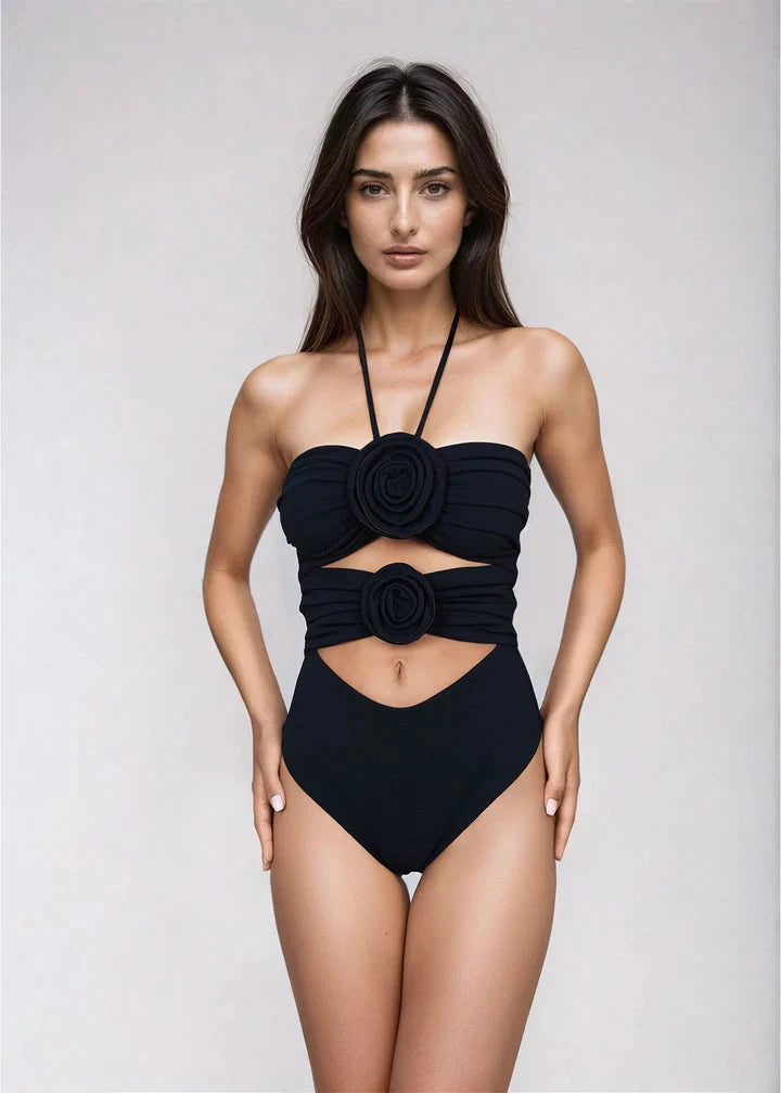 Rose One piece - Black Sand Rose One piece 