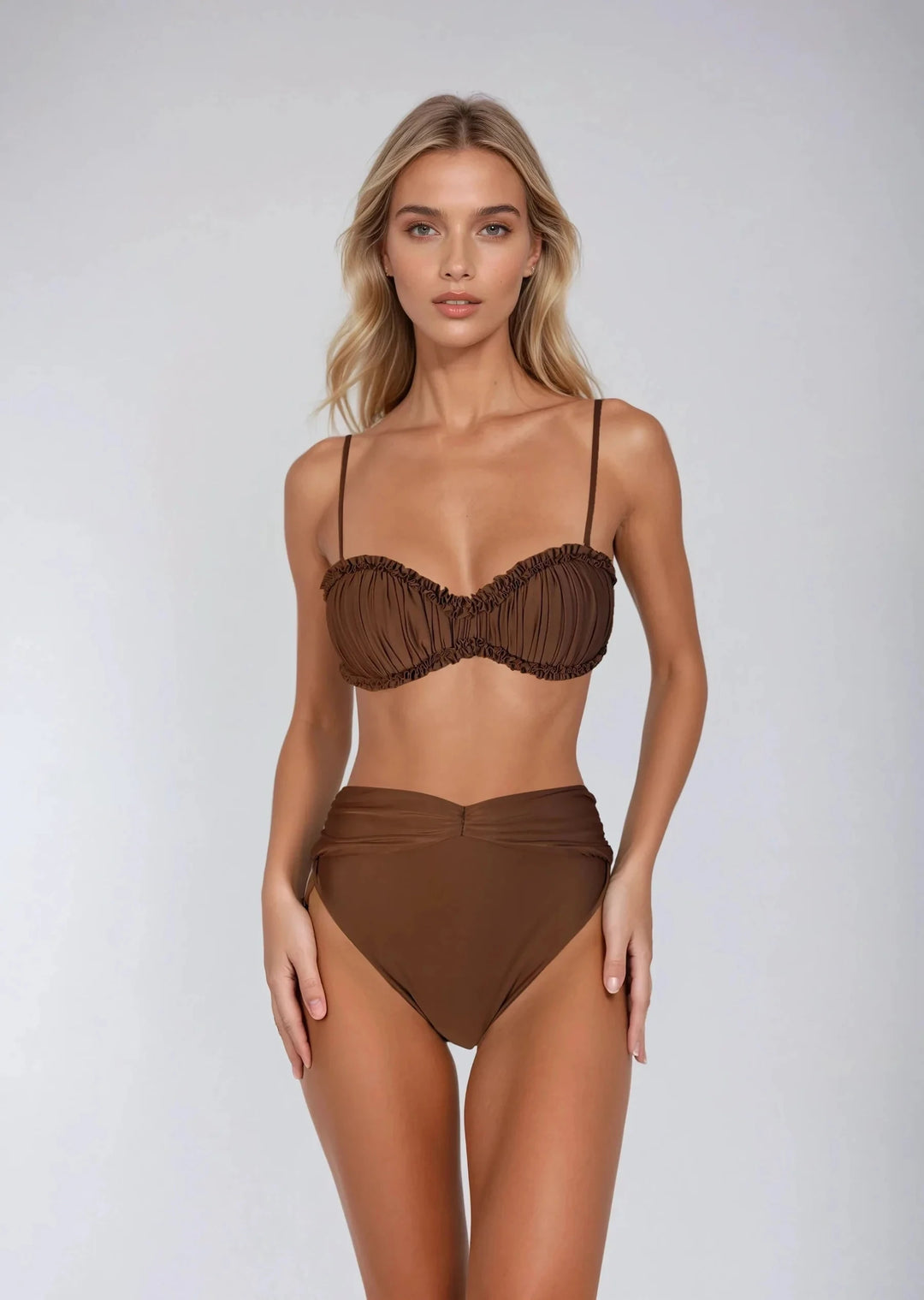 ISLA BOTTOM - CLAY Naked Swimwear 