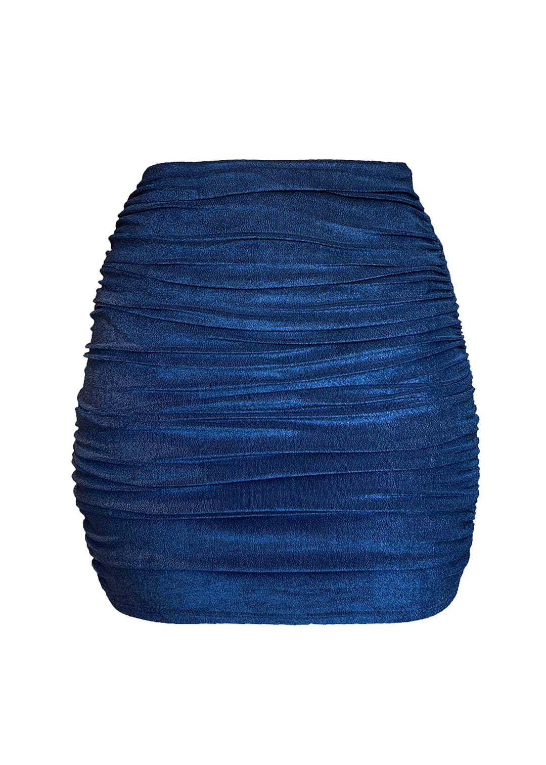 Iris Short Skirt - Deep Blue Terry Iris Short Skirt XS 