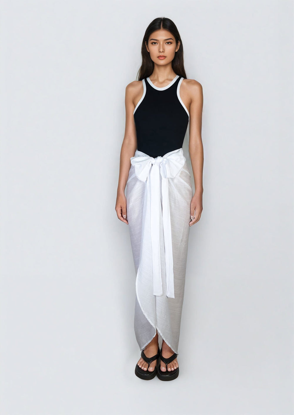 Lizzy One Piece - Noir Sand Naked Swimwear 