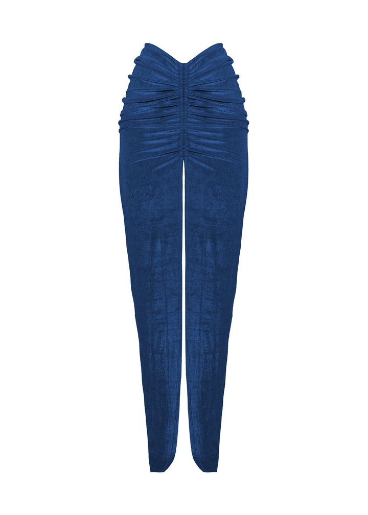 Iris Long Skirt - Deep Blue Terry Iris Long Skirt XS 