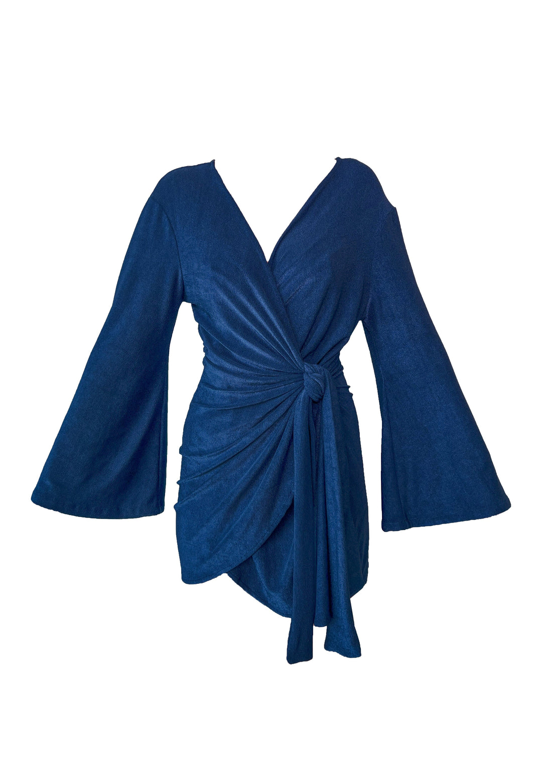 Celina Dress - Deep Blue Terry Celina Dress XS 