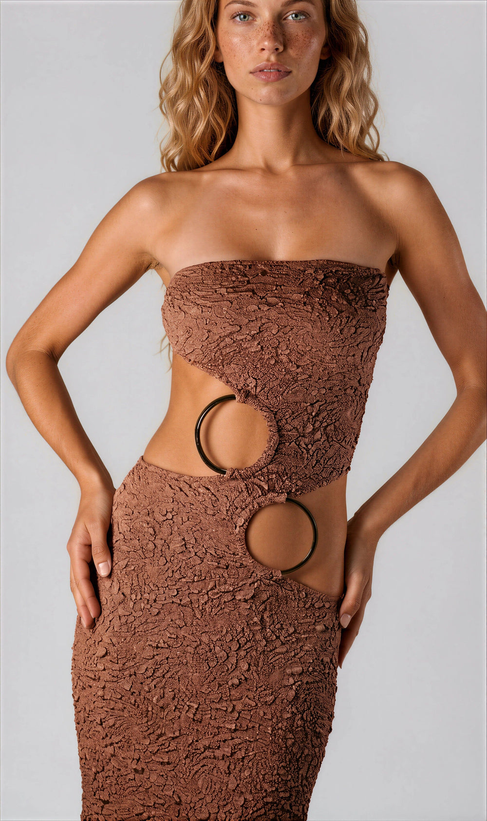 VESTIDO SOFIE - AMBAR dress Naked Swimwear 