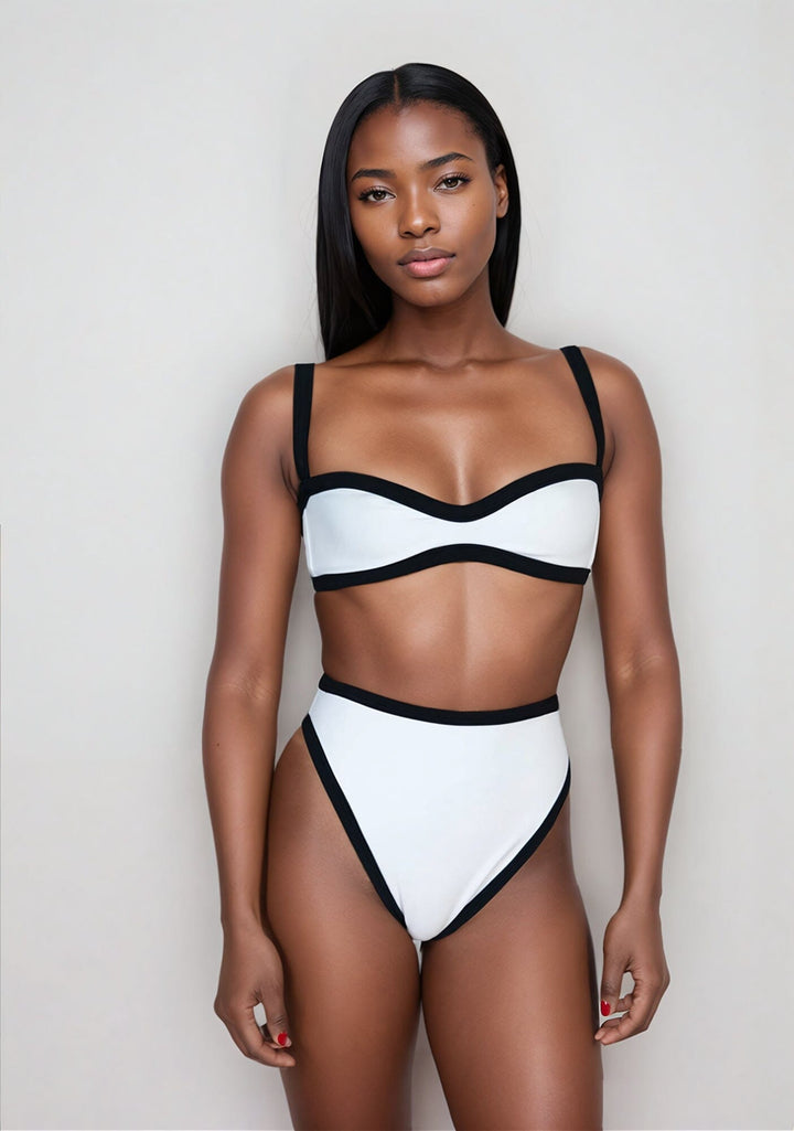 Liv Top - Blanc Sand Naked Swimwear 