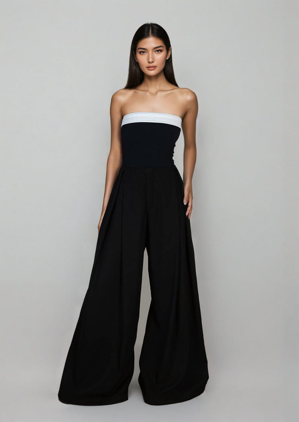 Claire One Piece - Noir Sand Naked Swimwear 