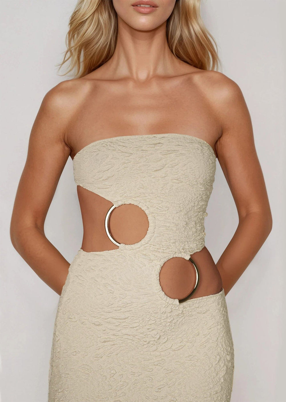 SOFIE DRESS - CLOUD Naked Swimwear 