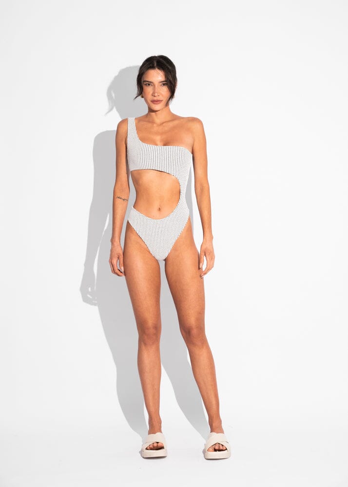 Body Cora - Vichy White Naked Swimwear PP 