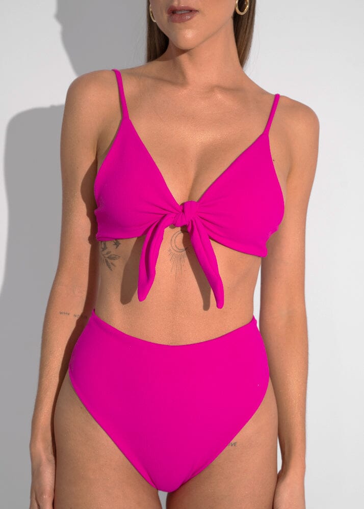 Darah Top - Pink Sand Top Naked Swimwear 